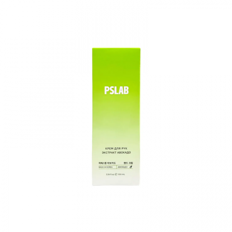 Крем для рук с экстрактом авокадо питательный PSLAB, 100 мл