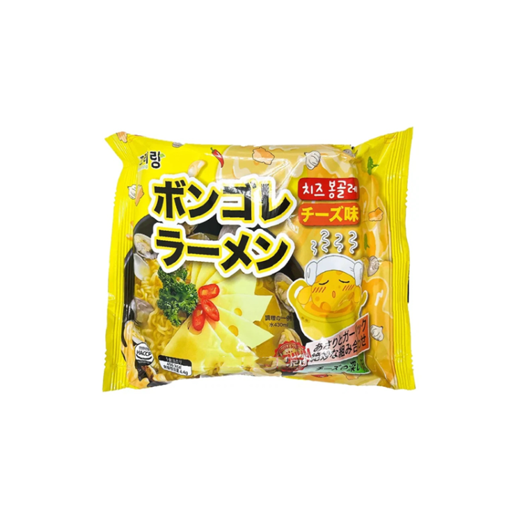 Лапша "Чиз Вонголе Рамен" со вкусом сыра и  моллюсков 118 гр
