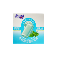 Жевательная резинка без сахара со вкусом мяты Sigma, 35 г