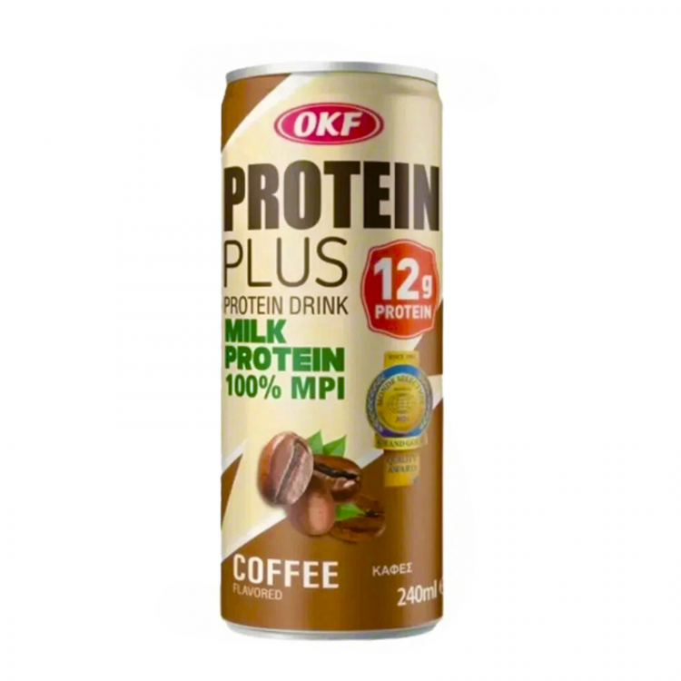 Напиток OKF Protein Plus Coffee, 240 мл