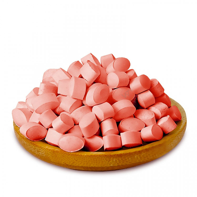 Леденцы мятные без сахара со вкусом клубники Lishuang, 15 г