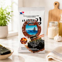 Морская капуста обжаренная со вкусом барбекю Hokang, 5 г