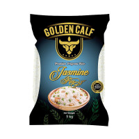 Рис длиннозёрный шлифованный Жасмин GOLDEN CALF, 5 кг