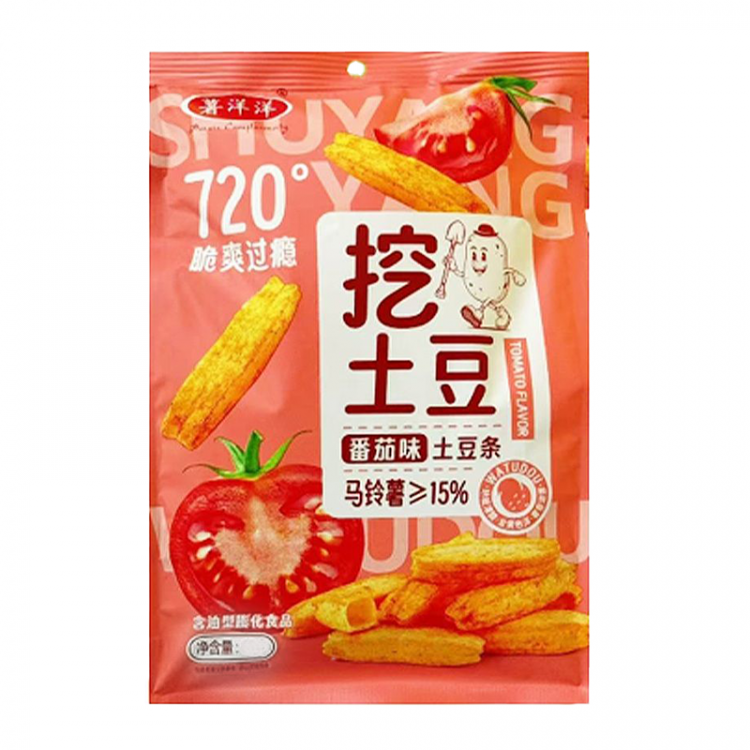 Чипсы Yamchip картофельные со вкусом томата, 18 г