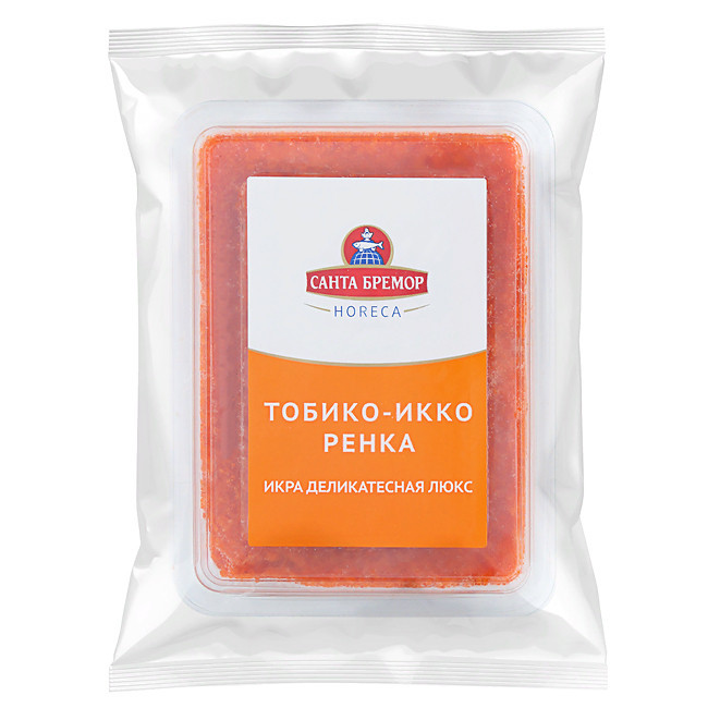 Икра Тобико микс оранжевая, 500 гр