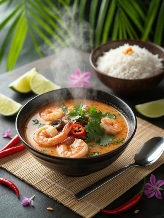 Суп "Том Ям" (TOM YUM) с кокосовым молоком, 250 мл