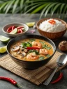 Суп "Том Ям" (TOM YUM) с кокосовым молоком, 250 мл