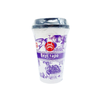 Чай молочный растворимый Lebin с кокосовым желе, со вкусом таро, 80 г