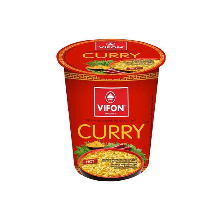 Суп-лапша б\п курица Карри VIFON, чаша 60 гр