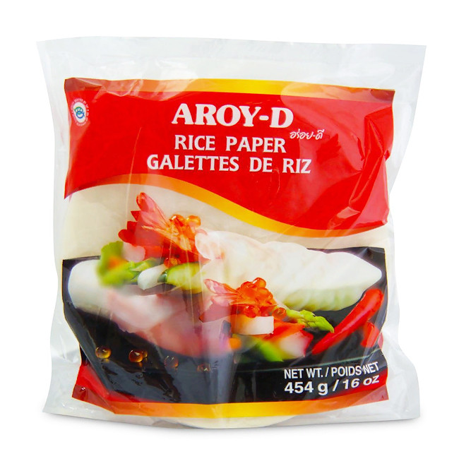 Рисовая бумага круглая Aroy-D, 454 гр