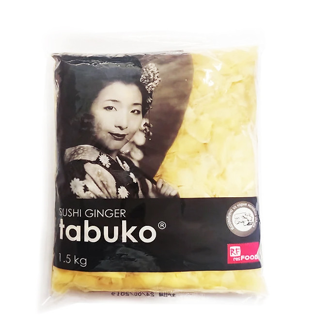 Имбирь маринованный белый Tabuko, 1 кг