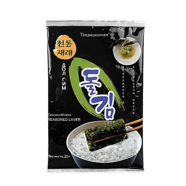Морская капуста обжаренная в олив. масле, 20 гр