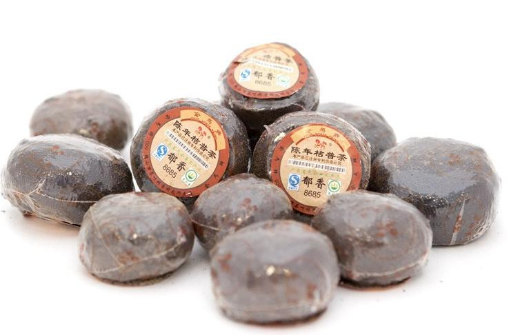 Пуэр в мандарине, 100 гр