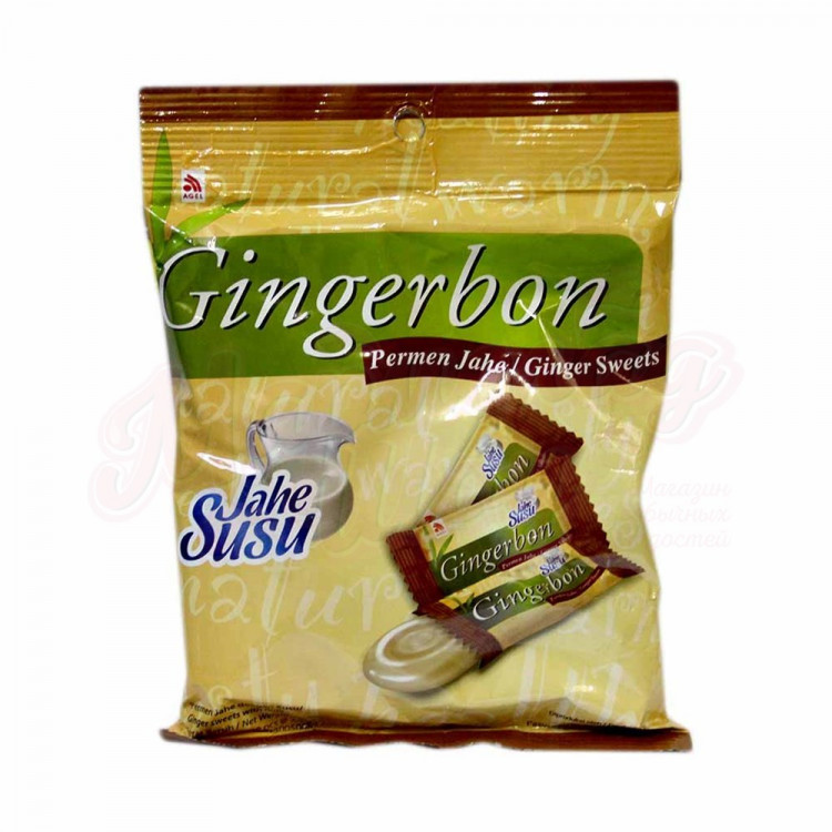 Леденцы Gingerbon Jahe Susu 100 гр