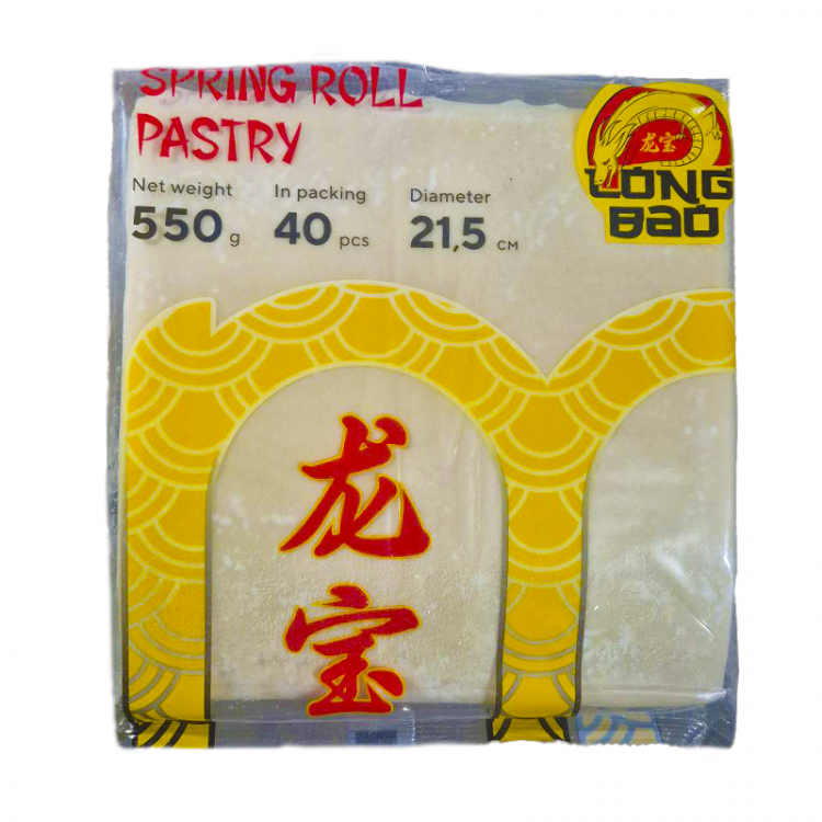 Тесто для спринг роллов Long Bao, 550 г