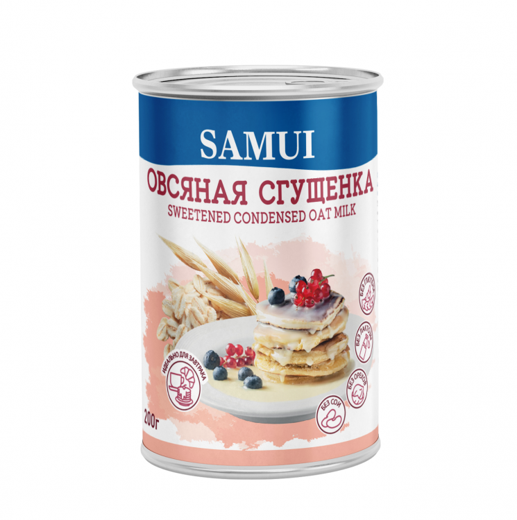 Сгущенка овсяная SAMUI, 200 г