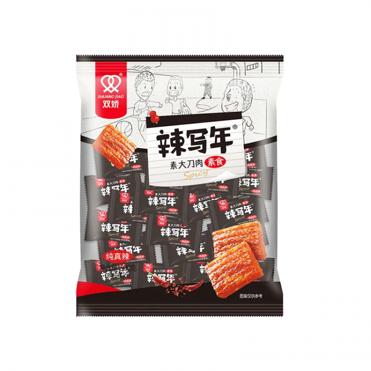 Снек "Shuangjiao" кубики остро-пряные, 500 г