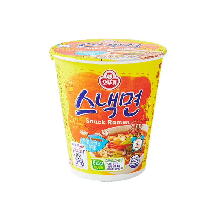 Лапша б/п со вкусом говядины Snack Ramen Оттоги, 62 гр