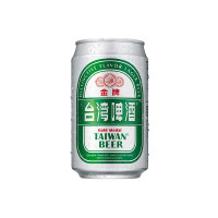 Пиво светлое Золотая медаль Taiwan Beer 5%, ж/б 330 мл