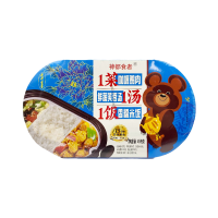 Рис б/п саморазогревающийся с Курицей в соусе карри Wang Zi Feng Fan, Китай, 459 г