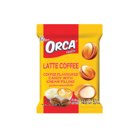 Конфеты карамельные со вкусом кофе и со сливочной начинкой Orca, 140 г
