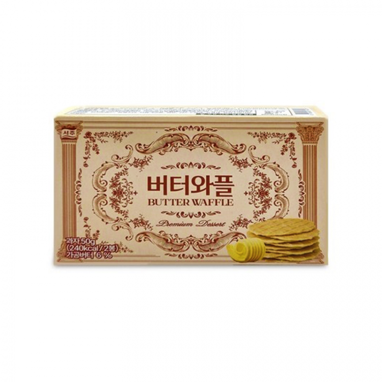 Вафли сливочные Seoju Batter Waffle, 50 г