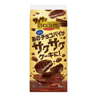 Пирожное Choco Pie Crispy хрустящее и насыщенное шоколадом. 110,4 г
