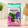 Морская капуста WELLS обжаренная в кунжутном масле со вкусом клубники, 5 г