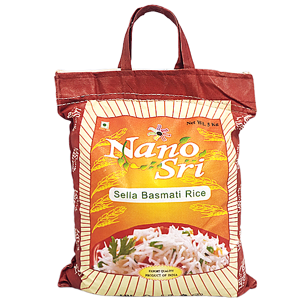 Рис Басмати Селла Nano Sri, 5 кг
