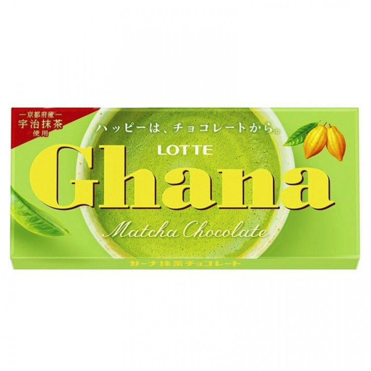 Шоколад Гана матча Lotte, 45 гр