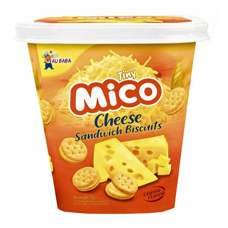Печенье Tiny Mico со вкусом сыра, 72 г