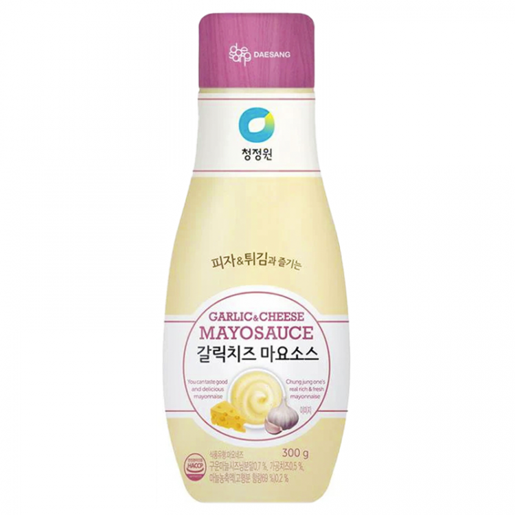 Соус майонезный с чесноком и сыром, Daesang , 300г