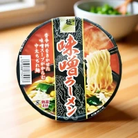 Суп-лапша б\п со вкусом соевой пасты мисо Sunaoshi, 83 гр